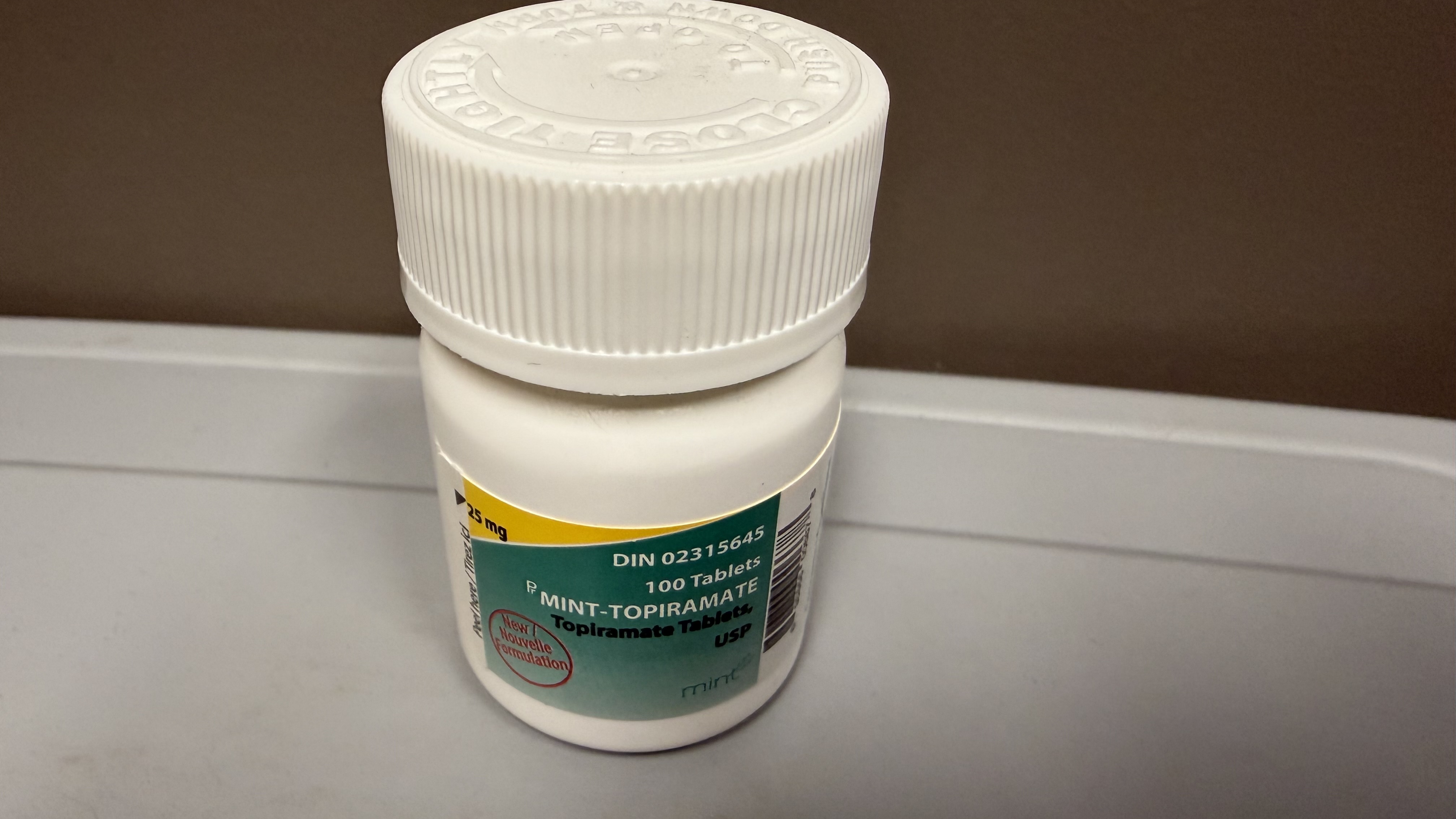 Mint-Topiramate 25 MG — 100